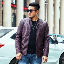 Мужская одежда зима стиль будет Pu тренд досуг мужская одежда Свободное пальто кожаная куртка