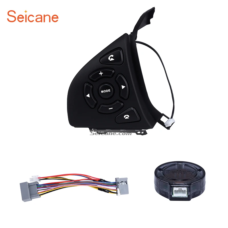 

Seicane High Quality Studying Steering Wheel Audio Controller Regulator Player Bluetooth Phone Remote Button for HONDA HRV CITY