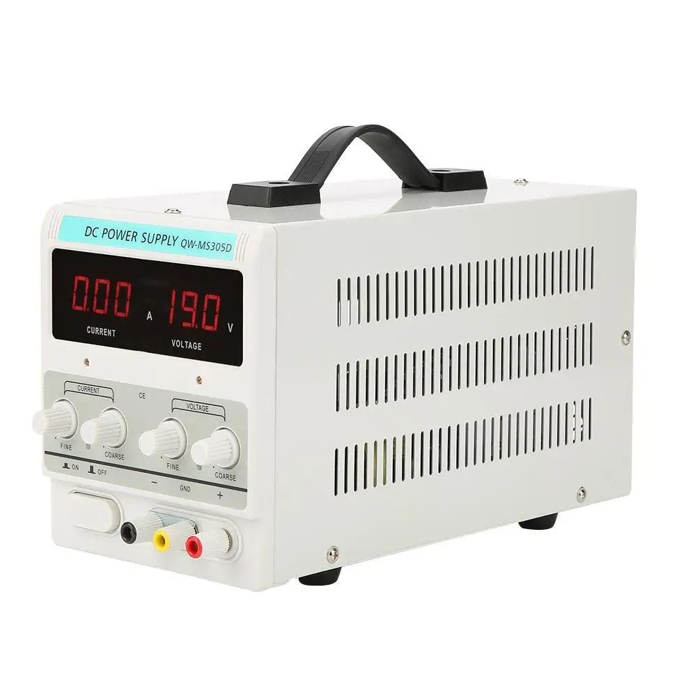 

30V 5A Variable Regulated Digital DC Power Supply Accuracy Adjustable US Plug