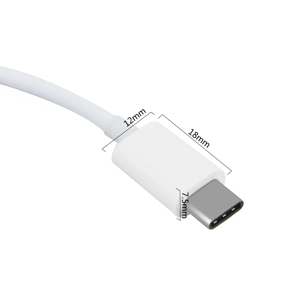 CHUYI USB 3,1 type-C папа-USB-A-мама USB C OTG концентратор разветвитель адаптер зарядное устройство кабель для Macbook Смартфон Аксессуары для ПК