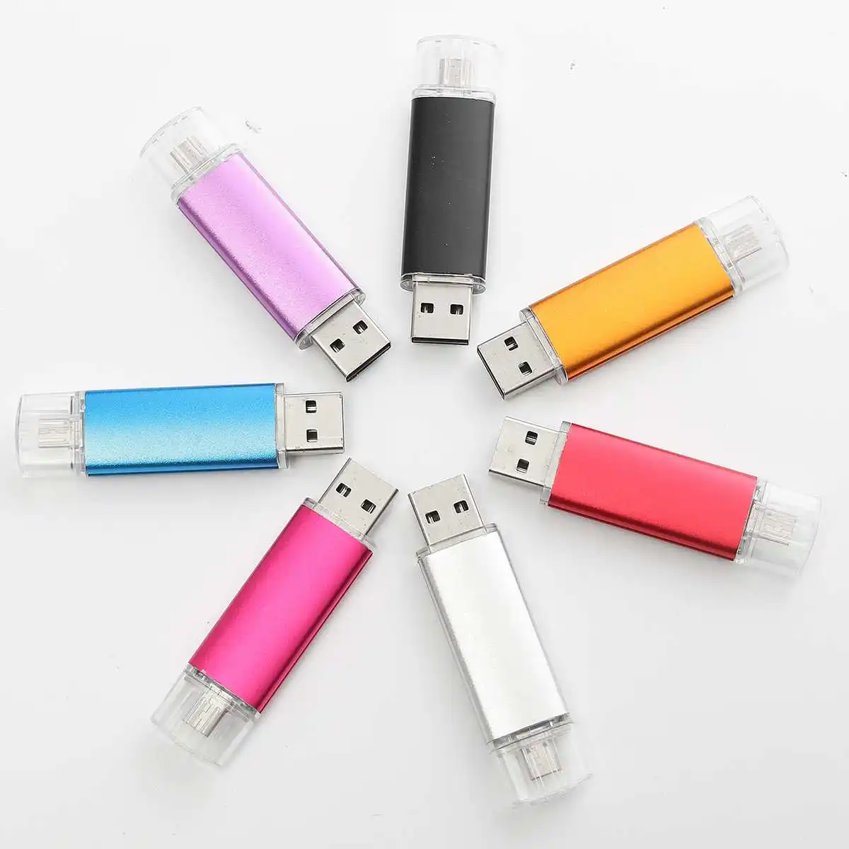

32GB 2 in 1 Micro USB 2.0 Flash Drive Memory Micro USB Stick Pendrive OTG Function For Smart Phone And Computer