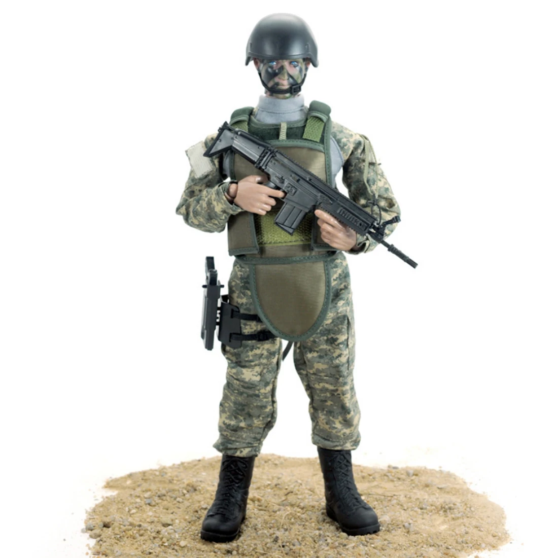 

Rowsfire 30cm 1:6 Solider Military Model Toy Gift With Movable Joint Children Action Toy Figures Navy Seal Military Model Kit