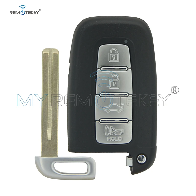 Сменный чехол для ключей Remtekey fob 4 кнопки смарт-ключей Hyundai IX35 I30 | Автомобили и