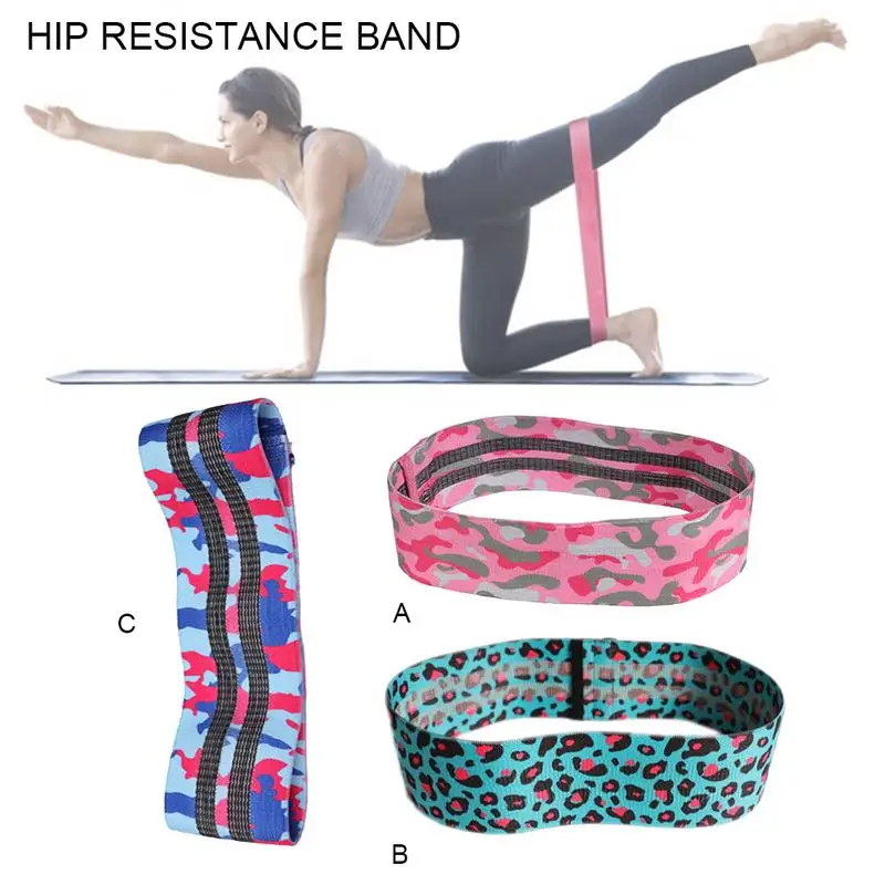 

Non-slip Yoga Gradient Ribbon Beautiful Buttocks Fitness Resistance Band High Elasticity Shaped Belt Practical Portable
