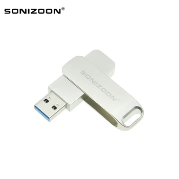 

USB flash drive Rotating 3.0 pen drive 128GB 64GB 32GB 16GB 8GB USB stick Stable highspeed flash memory SONIZOON free mail