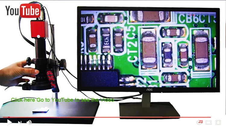 Автофокус Авто фокус фокальный 1080 P 60FPS SONY сенсор HDMI видео промышленность микроскоп камера C-Mount дистанционное управление для PCB SMD SMT