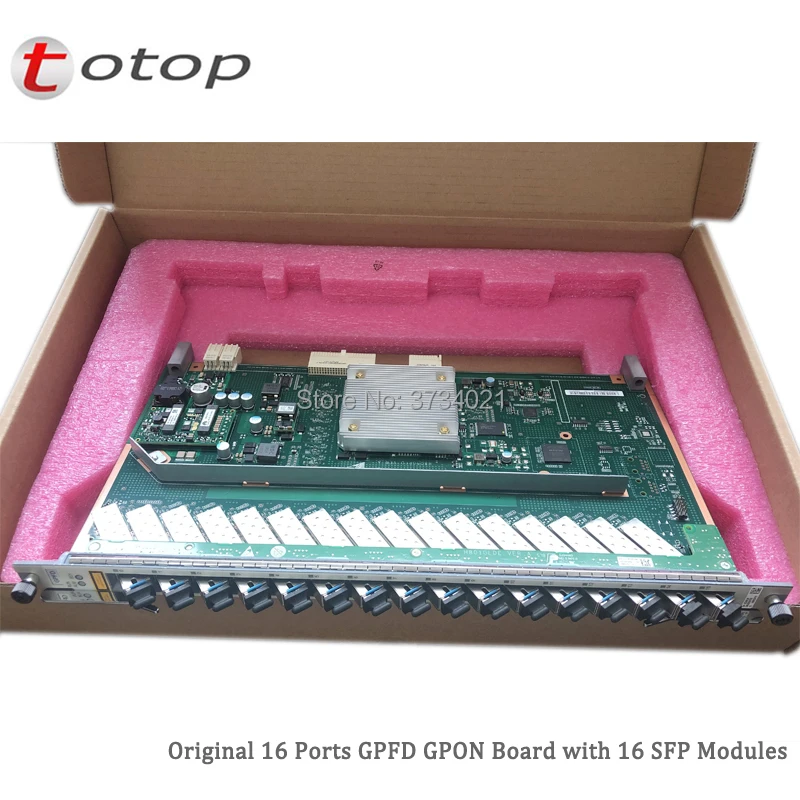 805 версия Huawei оригинал новый MA5680T MA5683T OLT 16 портов GPON плата GPFD с B + C ++ SFP