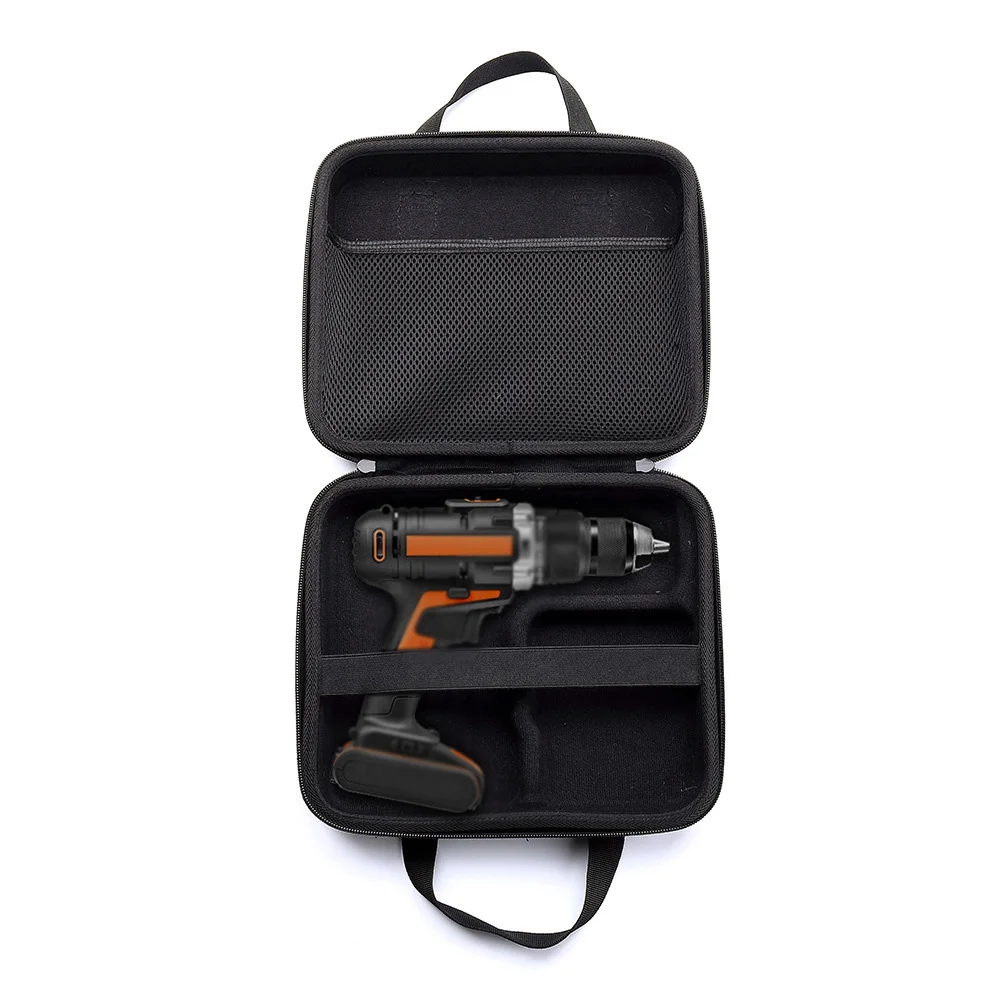 

EVA Zipper Hard Case Protective Storage Bag For BLACK+DECKER LDX120C 20V Organizer High Quality