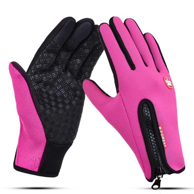 

Cycling Winter Cold Weather Gloves Waterproof Windproof Full Finger Touch Screen