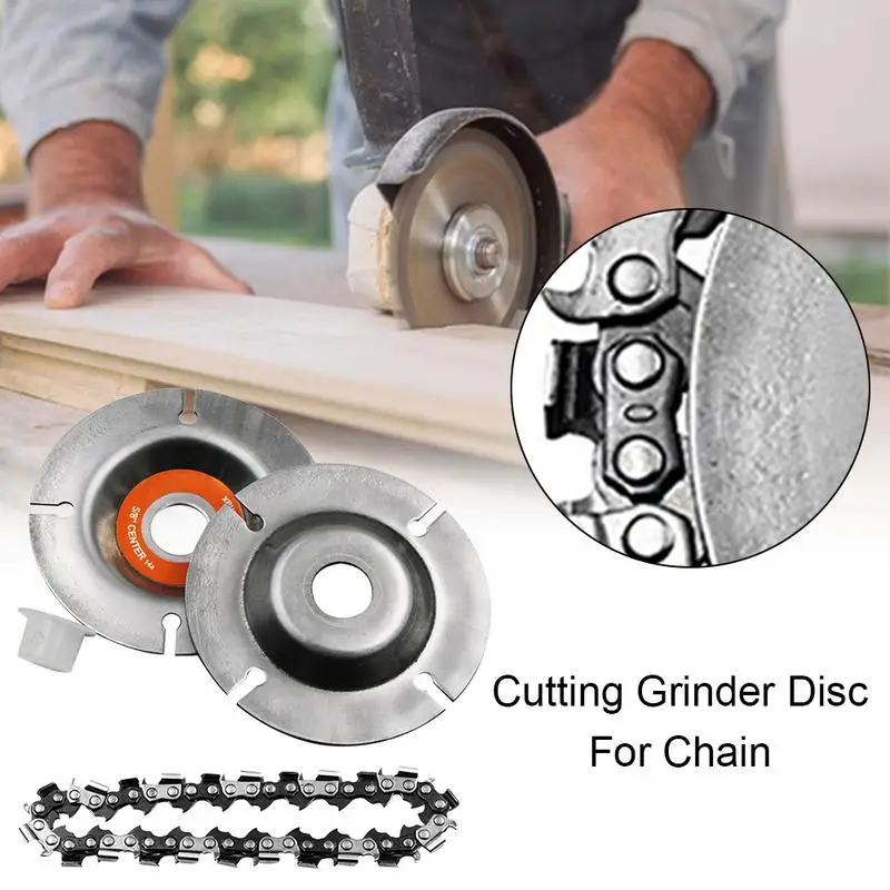 

5/8 Inch Woodworking Cutting Grinder Disc for Chain Grinding Disc Chainsaws Carving Disk for Plastic Ice Hard Rubber Wooden