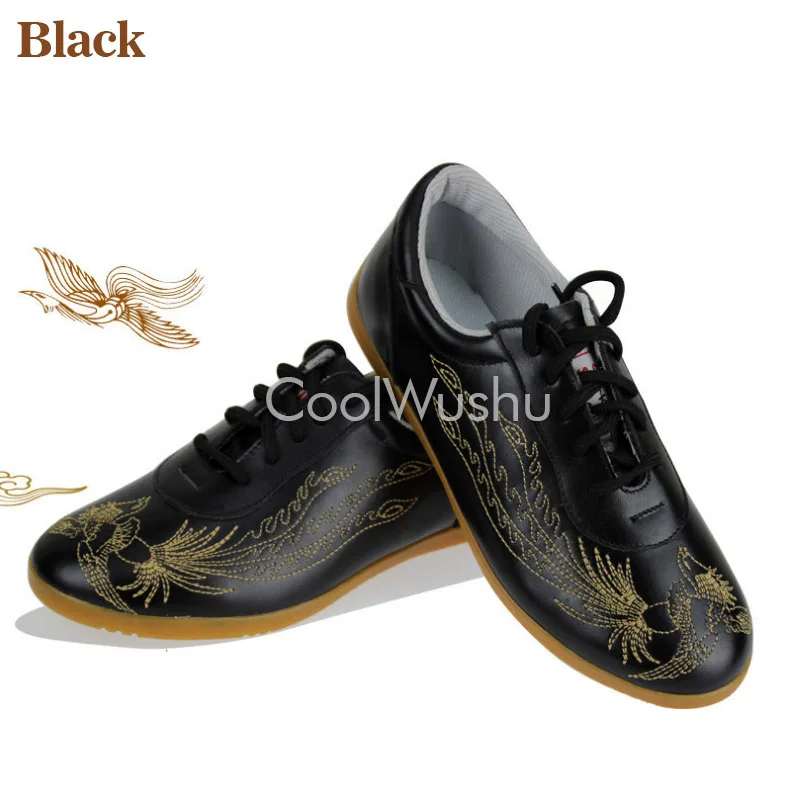 Китайская обувь тай-чи обувь кунг-фу обувь wu shu xie taiji xie коровья кожа боевые искусства обувь CoolWushu упругой Женщины и мужчины