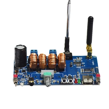 

OPQ-12-24V wide power supply Wireless Bluetooth 4.2 2-channel stereo Multi-function digital power amplifier board Kit
