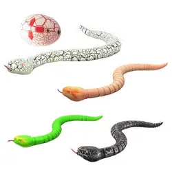 2019 Забавный пульт Дистанционного Управления Пластиковая змея погремушка змея животное трюк ужасающие игрушки для детей Детские Шутки