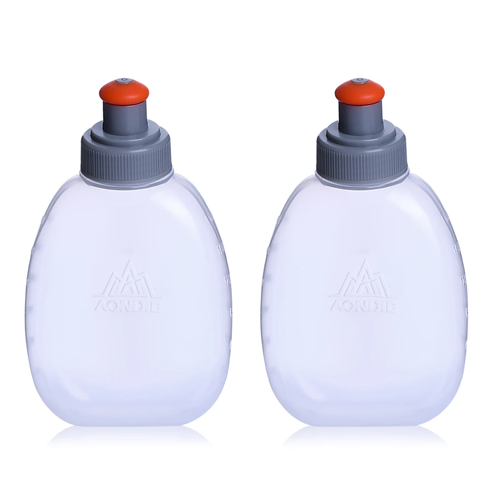 

AONIJIE 2 PCS Hydration Waist Bottle 170ML / 250ML Running Belt Bottle BPA Free Sports Bottle for Camping Cycling Marathon
