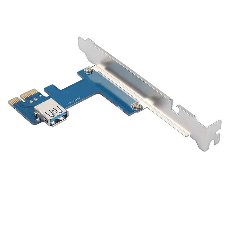 Плата расширения PCI Express E 1X слоты 1 4 слоя + кабель USB 3 0 для майнинга|Соединители| |