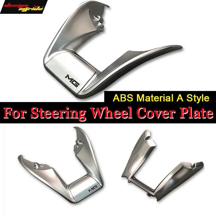 

X156 Steering Wheel Low Cover plate ABS Silver X156 GLA-Class GLA180 GLA200 GLA250 Interior Steering Wheel Cover A-style 2015-in