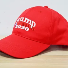 120 шт. Trump сделать Америку Грейт снова Дональд шляпа мужская кепка Американский Красный Топ Регулируемая Повседневная шляпа