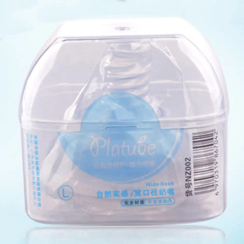 

Food Grade Silicone Anti-Colic Simulation Suckling Nipple with Standard Wide Mouth Non-toxic Safe Baby Supplies