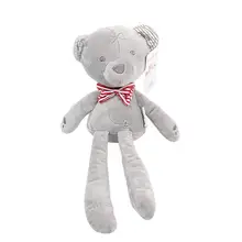 Plush Toy Doll Stuffed Soft Bear Plush Toy Stuffed Animal Red Butterfly Grey Butterfly Baby  Animals Doll Toys