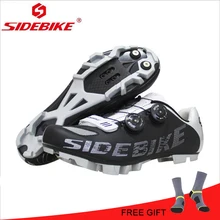 SIDEBIKE MTB Cycling Shoes Mountain Bike Shoes mtb cycling sneaker Athletic Breathable Racing Sneaker Men's Cycling Bike Shoes