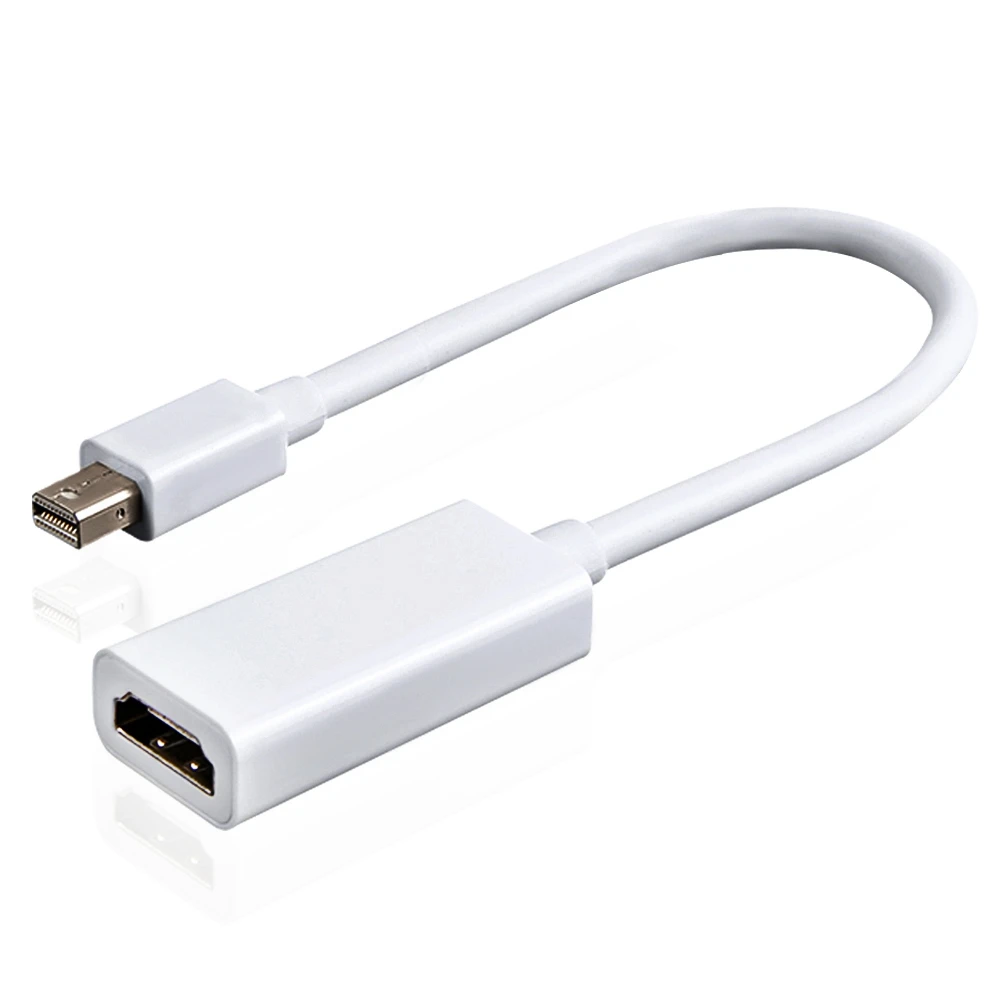Новый мини-Дисплей порты и разъёмы к HDMI адаптер кабель Mini дисплей DP конвертер Thunderbolt Высокое качество для Apple Macbook Pro Air