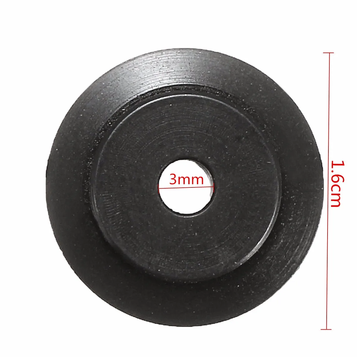 

For 15mm/22mm Tube Cutter Replacement Spare Pipe Slice Blade Cutting Wheel Disc Black Bearing Steel Outer Diameter 1.6cm Scissor