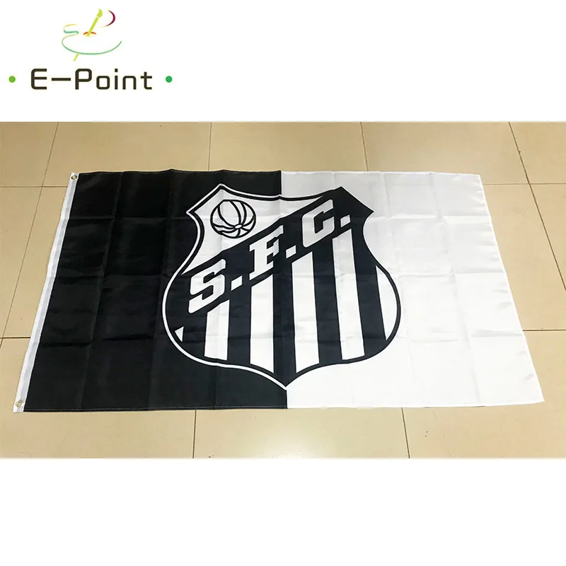 

Brazil Santos Futebol Clube FC 3ft*5ft (90*150cm) Size Christmas Decorations for Home Flag Banner Type A Gifts