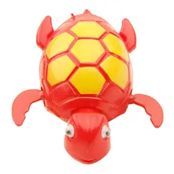 Милая плавающая черепаха, животное, заводная игрушка для ванны для новорожденных малышей