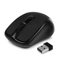 POWSTRO Mini Small USB Wireless Mouse Optical 1000 DPI Wireless Mice With USB Dongle for Tablet Laptop Notebook PC