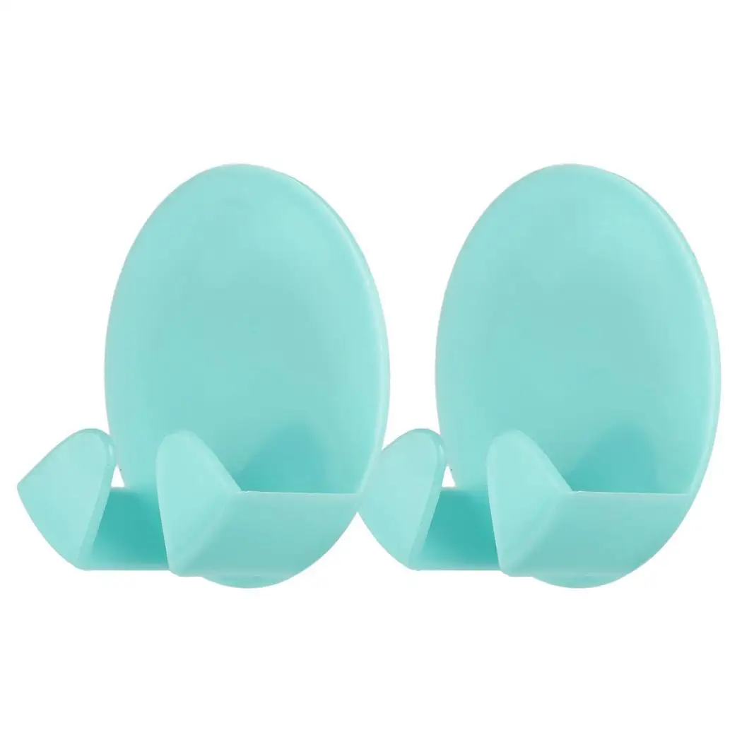 

New Wall Hook Plastic Creative Hanger Pack of Hooks(2Pcs) Rack Holder Indoor Electrical Plug Hooks