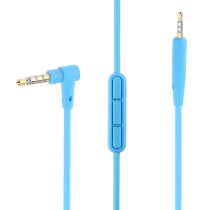 

ALLOYSEED 1.5m Digital Audio Cable w/Mic Volume Control 2.5mm Male to 3.5mm Male Wire Cord Replacement for Bose QC25 Headphone