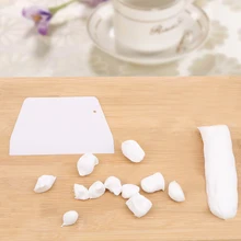 Выпечка Кондитерские инструменты глазурь скребок для мастики пластиковый нож для теста торт пресс-формы крем гладкая лопатка для торта DIY Крем-скраб