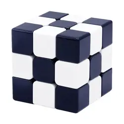 Custom Cube УФ-печать магический куб 3x3x3 черный белый Stickerless головоломка игры Cubo Magico Развивающие игрушки для детей