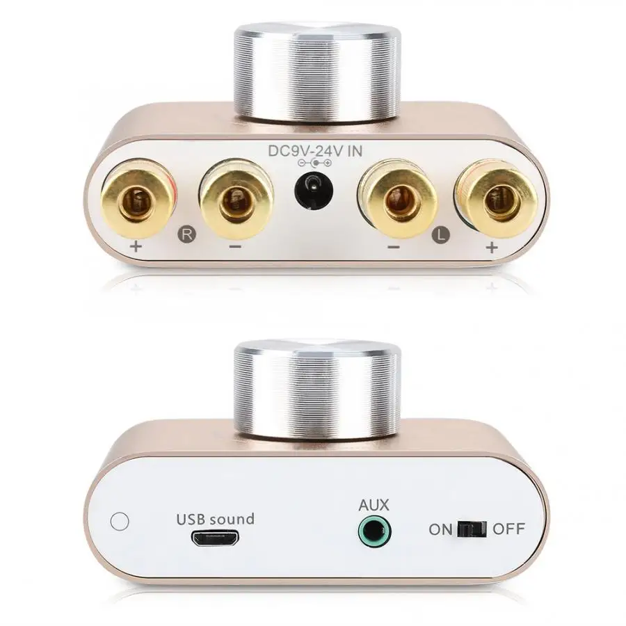 

Mini Bluetooth Power Digital Amplifier 100W Hifi Stereo Audio Player Amp EU Plug Hot
