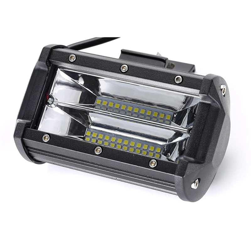 

2pcs 72W LED Spotlight Offroad Work Light 12V 24V Car Boat Truck Driving Spotlights Lamp Mayitr