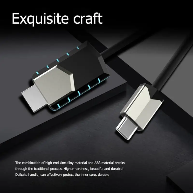 4 K HD USB C Adattatore HDMI di Tipo C al Cavo di HDMI per Audio Video HDTV USB al Convertitore di