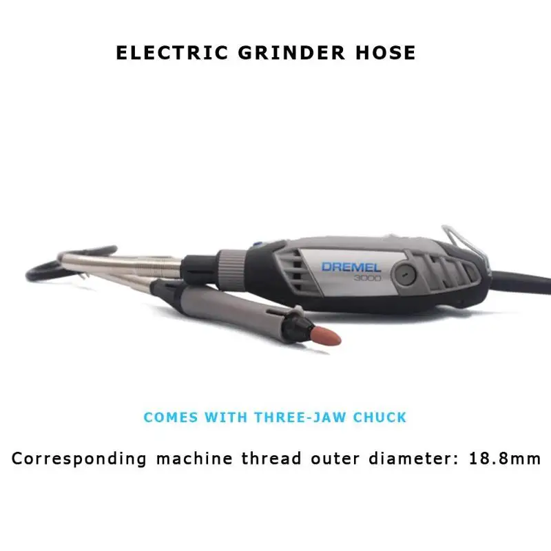 

UK Thread Interface Flexible Shaft for Electric Drill Grinder with 3 Chuck