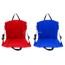 Складные портативные мягкие влагостойкие подушки для сиденья стула, опорная подушка для стадиона, отбеливателя, футбола, спорта, кемпинга, пикника