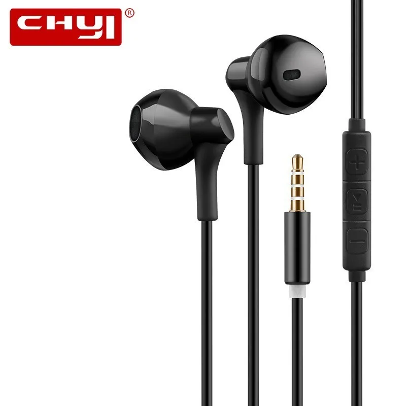 

Music Headset Stereo Bass earbuds for iPhone Samsung LG Sony huawei honor 3.5mm Universal Volume Up Down Pause with Mic Earphone