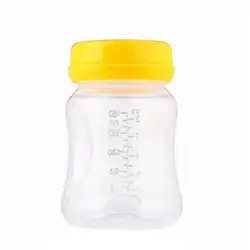 3 пачки Детские Желтые бутылки для хранения новорожденных портативный бутылка безопасность окружающей среды защиты PP широкий калибр