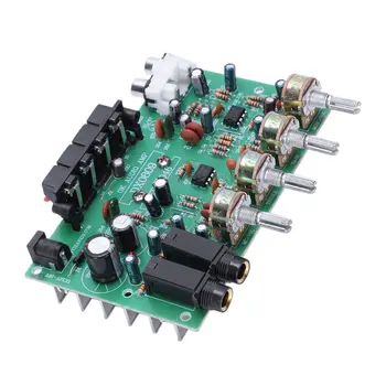 

CATS Tda8944 2.1 Amplifier Board Audio 30X2W Sound Amplifier Tone Board Dc12V With Microphone