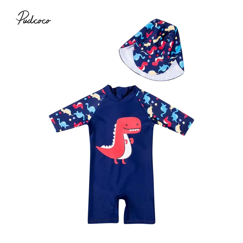 2019 Brand Boys Kids Swimwear Swimsuit Hat UV Sun Protection Dinosaur Costume Summer Holiday Outfit Clothes Bathing Beachwear
2019 Brand Boys Kids Swimwear Swimsuit Hat UV Sun Protection Dinosaur Costume Summer Holiday Outfit Clothes Bathing Beachwear