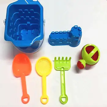 

Children's Beach Toys Set 6 Pieces Outdoor Play Puzzle Beach Toybeach Toy Set Beach Bucket 6 Sets Outdoor Play Toys