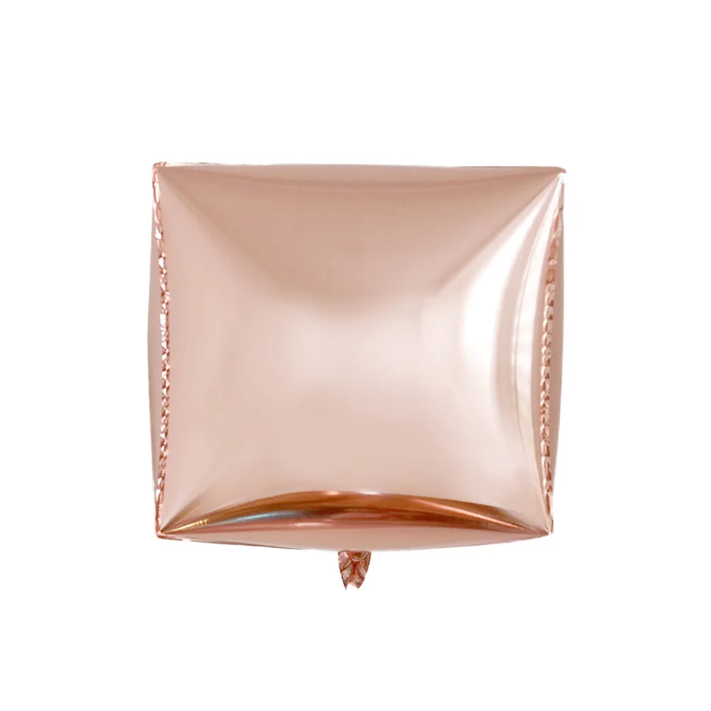 

5pcs 24 Inch 4D Solid Square Aluminum Film Balloon Party Supplies For Birthday Festival