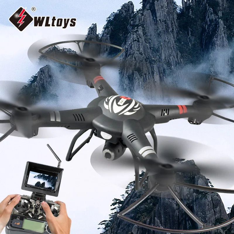 WLtoys Q303 Professional RC Drones Quadcopters 2.4GHz 4CH 6 Axis Fixed-height Mode RC Quadcopter RTF Aircraft With Camera Drones