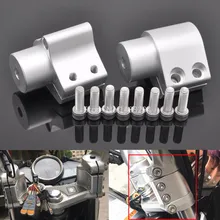 Алюминий сплав руль из алюминиевого сплава для зажима и отрезания и стояк крепление комплект обновления Ручка для SUZUKI INAZUMA GW250 2013-Новинка года