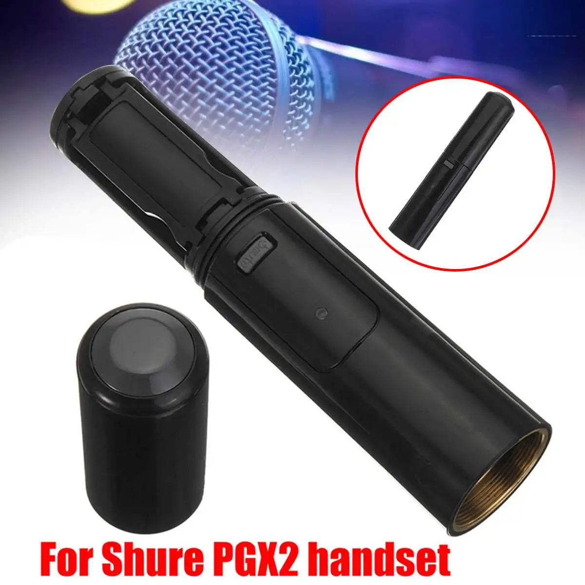 

Wireless Microphone Shell Housing Cover Wireless Handheld Body Plastic Handheld Shell Microfone Accessory