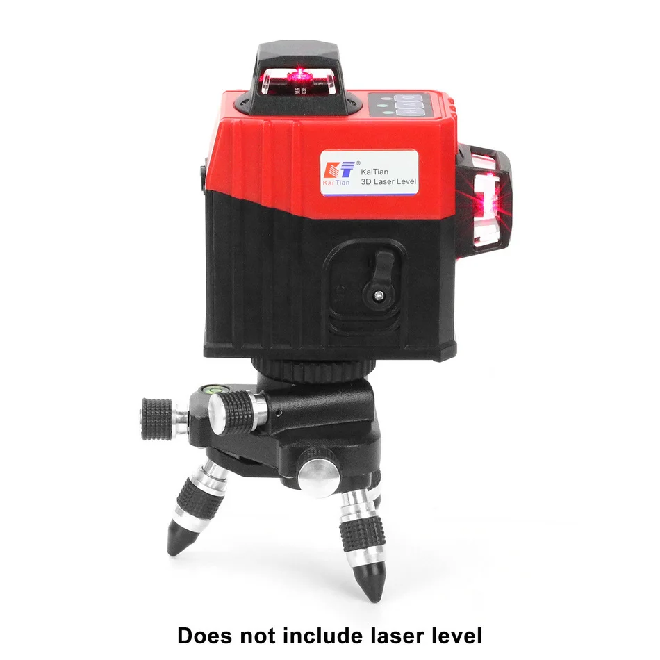 Preise Kaitian 360 Rotation Basis mit Einstellung Halterung für 1 4 oder 5 8 zoll interface 3D 12 Linien Selbst Nivellierung Werkzeug strahl Laser Ebene