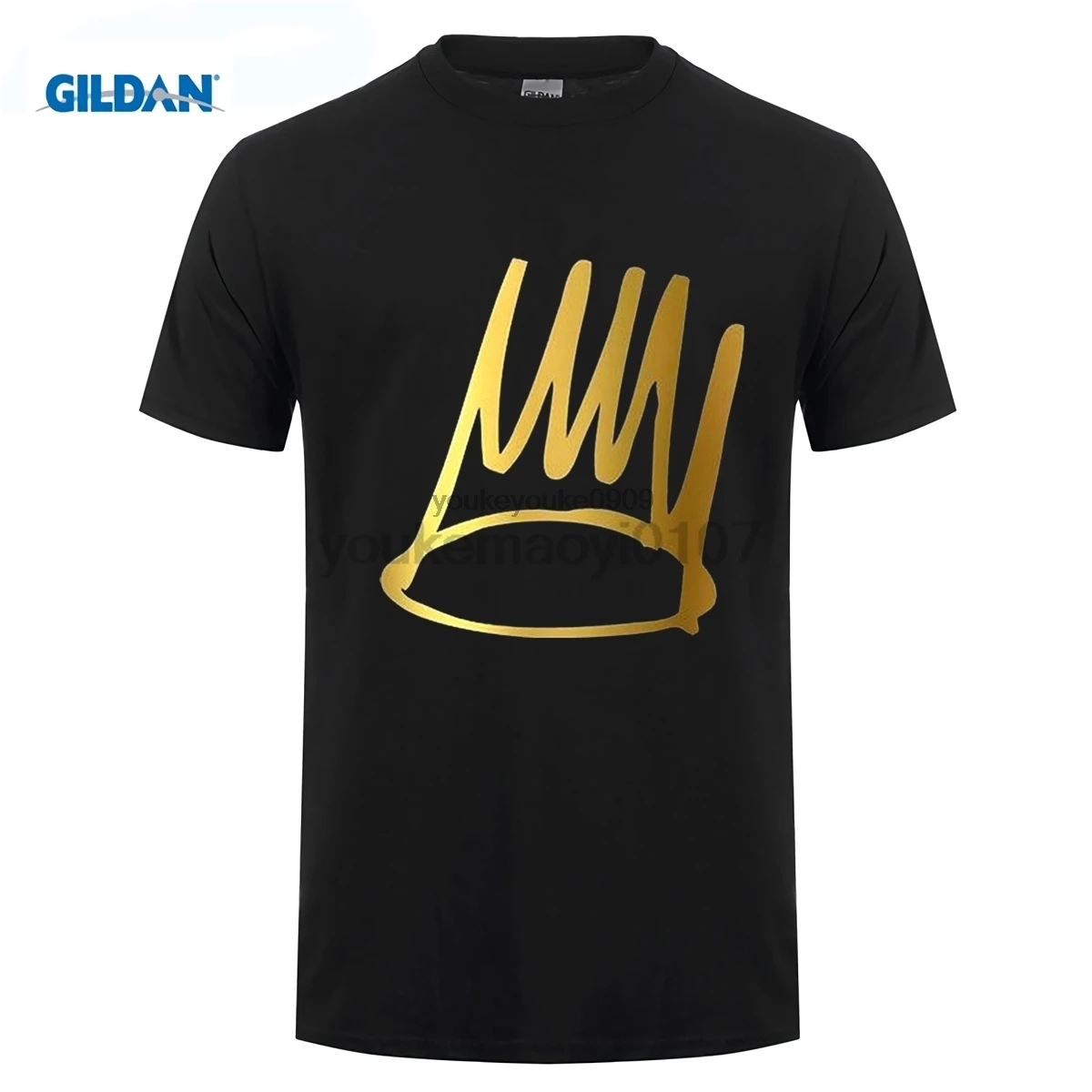 

GILDAN J Cole DreamVille - Black T-Shirt Records Rap JCole Hip Hop Saint Sizes Fashion Hipster Homme High Quality T Shirt
