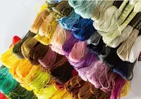 Buy 200/100/50 Anchor Similar DMC Cross Stitch Cotton Embroidery Thread Floss Sewing Skeins Craft Hogard Online - Image 4